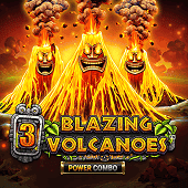 3 Blazing Volcanoes Power Combo Slot
